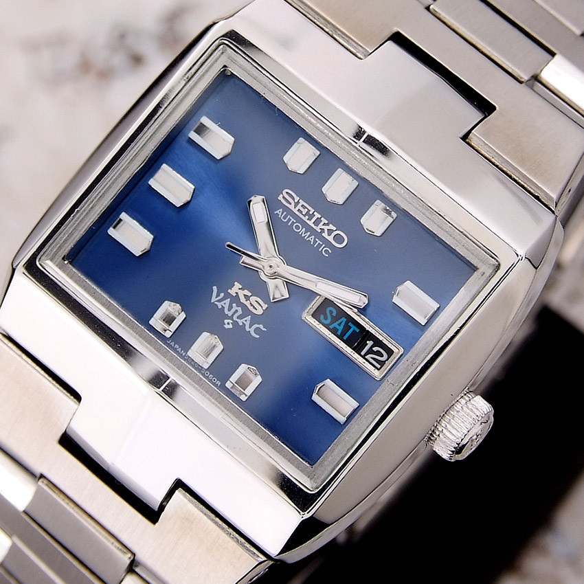 king seiko blue dial